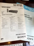 Sony SLV-M10HF SLVM10HF Vcr Service Manual **original** 198 4300 Very. Price: $28.99.