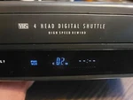 Daewoo 4 Head Vcr Recorder DV-F523N. Works Great. No Remote Used. Price: $23.99.