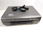 Sanyo Dark Grey VWM-275 Vcr Recorder Vhs Player Mono Tested *no Remote* Used. Price: $49.99.
