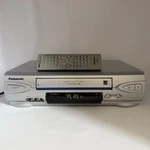 Panasonic PV-V4524S Silver Omnivision Blue Line Vhs Vcr Universal Remote Tested Used. Price: $94.99.