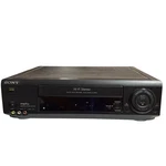 Sony SLV-685HF Vhs Player Recorder Black Hi-fi Tested Works Great No Remote Used. Price: $59.99.