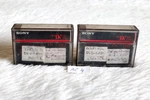 Vintage Sony Mini Digital Video Cassettes Pair Old Collectible AC4 Used. Price: $105.00.