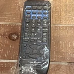 Sharp GA021WJ Video Cassette Recorder Remote Control Open. Price: $9.99.