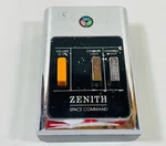 Rare Zenith Space Command Tv Remote Control 3 Button Clean Chrome Good Clickers Used. Price: $39.95.