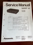 Panasonic PV-4210 PV-4214 Service Manual From The Usa **original** Very. Price: $15.99.