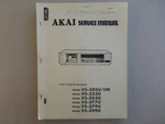AKAI.VS-303U,333U,353U,377U,379U/399U. Video Recorder Service Manual.photo Copy. Good. Price: $15.00.