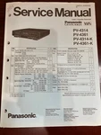 Panasonic PV-4314K PV-4361K Service Manual From Usa **original** Very. Price: $17.99.