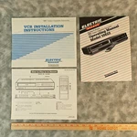 Electric Avenue Montgomery Ward Vcr Manual Model 10622 Vintage Used Good. Price: $24.93.