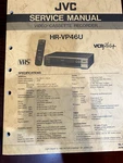 Jvc HR-VP46U HRVP46U Vcr Repair Service Manual 1602 3324 **original** Very. Price: $28.99.