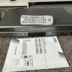 Jvc HR-XVC14BU Dvd Vcr Combo Vhs Player Tested Working With Remote Used. Price: $65.00.