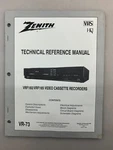 Zenith VRF160 VRF165 Original Service Manual Free Shipping Good. Price: $14.00.