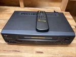 Philips Magnavox VRA631AT21 Vcr Vhs Player W/ Cables & Oem Remote - Tested! Used. Price: $59.99.