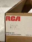 Nos Rca 144006 Vcr Motor Assembly Selectavision Vhs Recorder New. Price: $40.00.