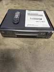 Jvc HR-S6900U Super Svhs Video Cassette Recorder Vcr W/remote Gray Tested Used. Price: $250.00.
