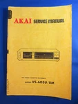 Akai VS-603U Um Vhs Video Service Manual Large Original Version Good Condition Unspecified. Price: $16.47.