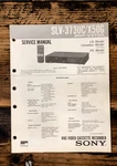Sony SLV-373UC SLV-X50G Vcr Service Manual *original* Unspecified. Price: $19.97.