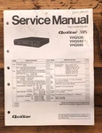 Quasar VHQ520 VHQ540 VHQ560 Vhs Service Manual *original* Unspecified. Price: $19.97.