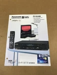 Vintage 1994 Panasonic Omnivision S-vhs PV-S4480 Informational Sheet Used. Price: $7.96.