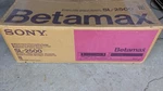 Sony SL-2500 Betamax Video Cassette Player New In Box Powers Open. Price: $299.99.