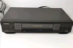 Toshiba W-605 Vcr Powers On But Eats Tapes For Parts Repair No Remote. Price: $14.95.