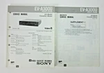 Sony EV-A300U EVA300U Video 8 Service Manual With SUPPLEMENT-1 Packet Like. Price: $29.99.