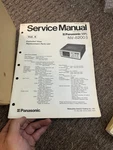National Panasonic NV-8200 Service Manual *original* SM19 Used. Price: $21.49.