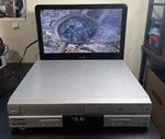 Panasonic PV-D4743S Vcr-dvd Player Progressive Scan Dolby Digital No Remote Used. Price: $59.97.