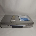 Panasonic PV-V4623S Blue Line 4-HEAD Hi-fi Stereo Vhs Vcr Omnivision W/remote Used. Price: $100.00.