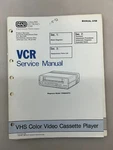 Magnavox VR9602AT01 Original Service Manual Free Shipping Good. Price: $14.00.