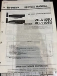 Orig. Sharp VC-A105U VC-1106U VCA105U Vcr Repair & Service Manual *original* Very. Price: $9.99.