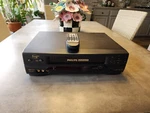 Philips Magnavox VRZ255 AT01 4 Head Hi-fi Vcr / For Parts Only! Remote & Manual. Price: $14.95.