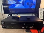 Sanyo FWDV225F Dvd Vcr Vhs Combo Player With Remote & Av Cables Used. Price: $100.00.