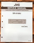 Jvc SR-9168U Vcr Service Manual *original* Unspecified. Price: $19.97.