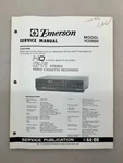 Emerson VCS966H Original Service Manual Free Shipping Good. Price: $14.00.