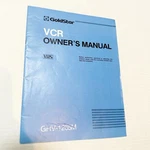 Vintage Goldstar Vhs Video Cassette Recorder Vcr GHV-1265M Owners Manual Unspecified. Price: $9.99.