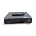 Sharp VC-A554U Vcr Head Tested Eats Cassette For Parts Comes With Remote. Price: $20.00.