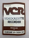 Quasar VH5100QW Original Service Manual Free Shipping Good. Price: $14.00.