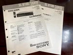 Sony SL-810D SL-S680D Super Beta Vcr Service Manual & Supplement **original** Very. Price: $27.88.