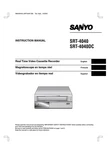 Sanyo SRT-4040 Dc Vcr Video Cassette Recorder Instruction Owner User Manual Brand. Price: $29.99.
