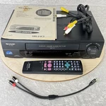 Sharp VC-A582U Vhs Vcr Player Recorder Oem Remote Av Cable Clean Tested Works Used. Price: $69.87.