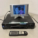 Jvc HR-S3500U Super Vhs 4-HEAD Video Cassette Player Vcr W/ Remote Tested Used. Price: $135.00.