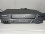 Philips Magnavox Vhs 4 Head Fi Vcr Model VRC602MG21 No Remote Works See Video Used. Price: $45.00.