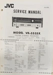Jvc Nivico VR-5535X Am/fm Stereo Receiver System Service Manual Acceptable. Price: $18.00.