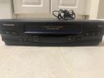 Panasonic PV-V4540 Blue Line Omnivision Vcr Plus Silver Head Tested, No Remote Used. Price: $72.00.