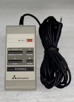 Vintage Mitsubishi Vhs Video Recorder Wired Remote Control Used. Price: $15.90.