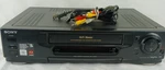 Vintage Sony Hi Fi Vhs Vcr Recorder SLV-740HF Auto Track Head Cleaner Tested Used. Price: $69.99.