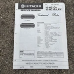 Hitachi Vcr Service Manual No. 3475E VT-M250A, VT-M251A,AW Very. Price: $9.97.