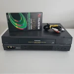 Toshiba W522CF 4-HEAD Hi-fi Video Cassette Recorder Commercial Skip Vcr Used. Price: $19.00.
