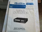 Quasar Vhs Cassettes Manual VH5371-K VH5471-K Excellent Condition Like. Price: $14.95.