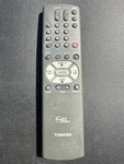 Toshiba VC808 Black Portable Vcr Plus 3 Cable Box Control Remote Used. Price: $9.99.